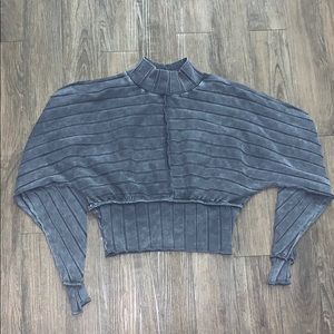 Urban outfitters cropped long sleeve